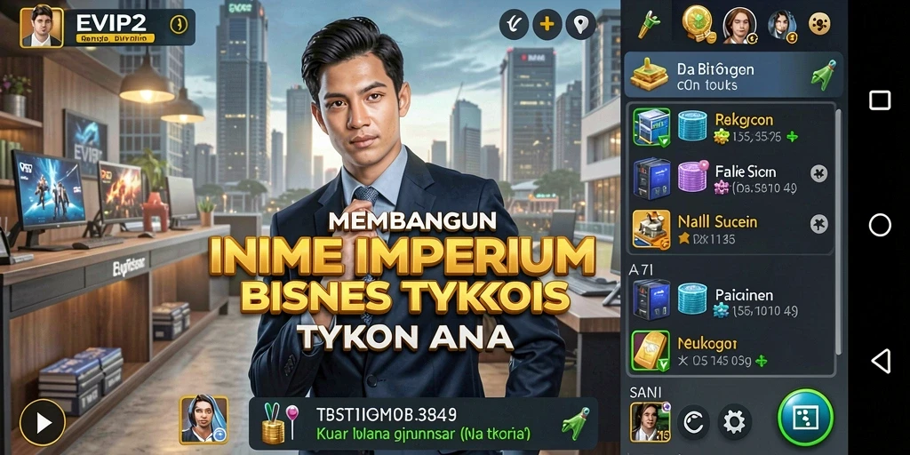 Tangkapan layar menunjukkan dinamika gameplay Tycoon yang menarik.