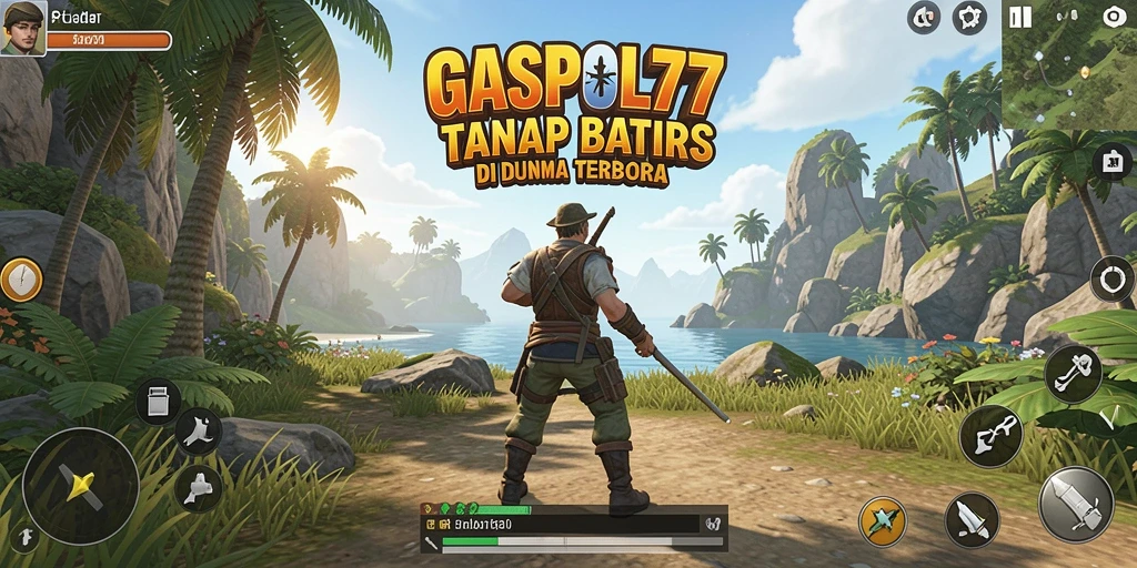 Screenshot menampilkan petualangan seru di dunia terbuka GASPOL77.