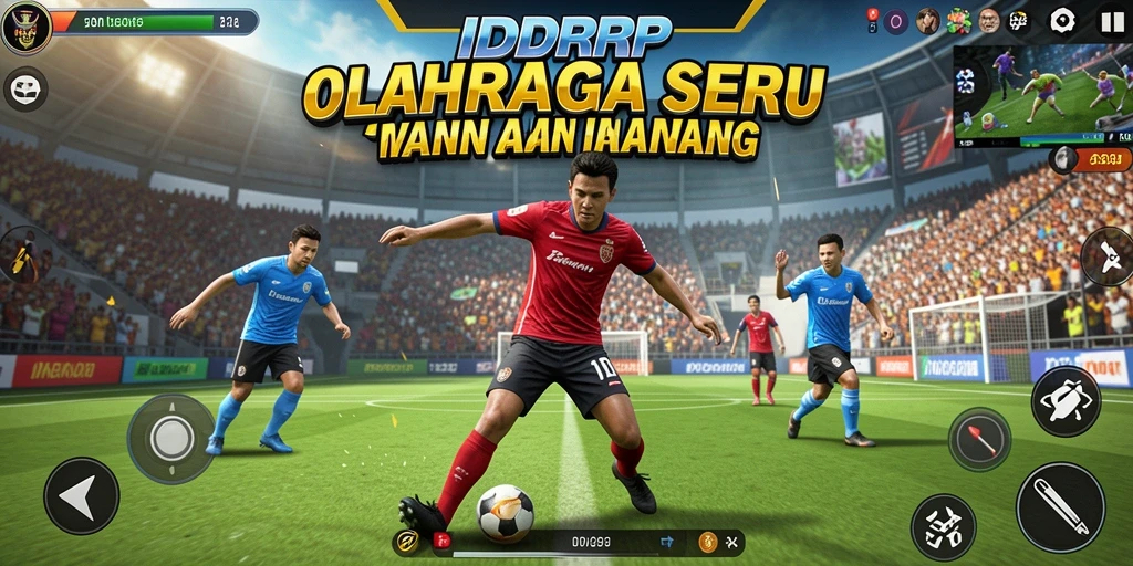Tampilan gameplay <strong>IDRRP</strong> yang mengasyikkan dan penuh aksi.