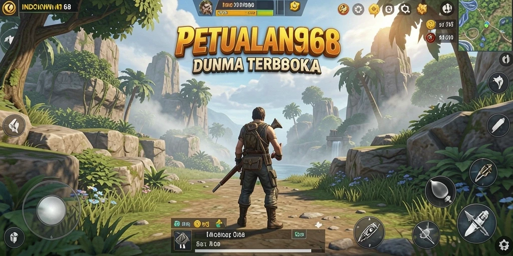 Tangkapan layar gameplay INDOWIN168 di dunia terbuka yang menakjubkan.