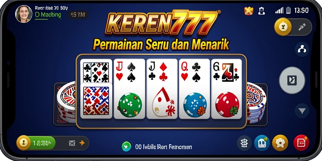 Screenshot KEREN777 menampilkan gameplay seru dengan antarmuka yang menarik.
