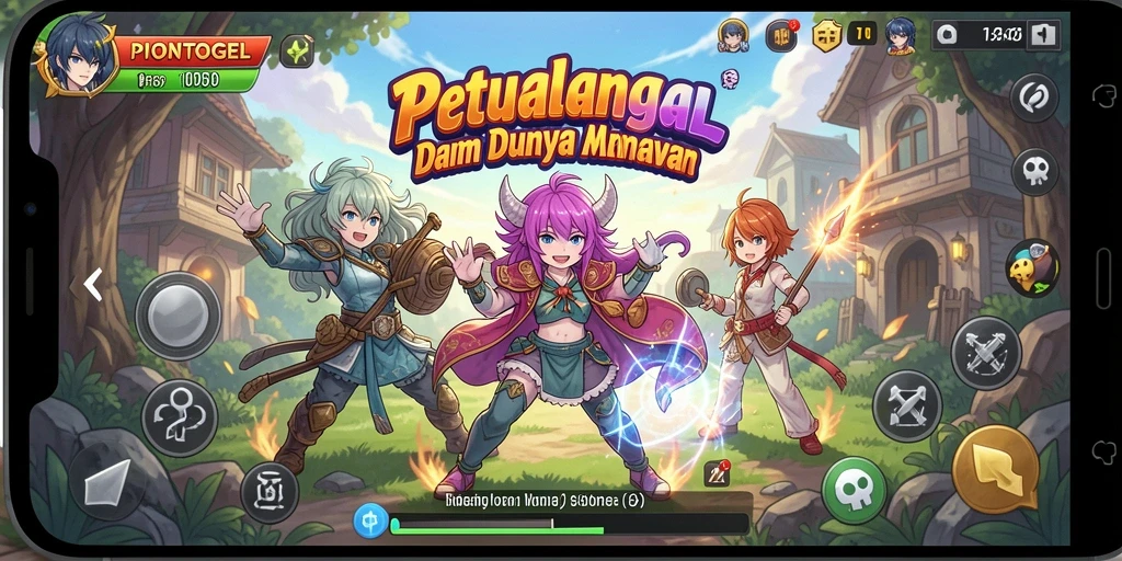 Tangkapan layar PIONTOGEL menampilkan aksi dalam pertempuran Anime yang mendebarkan.