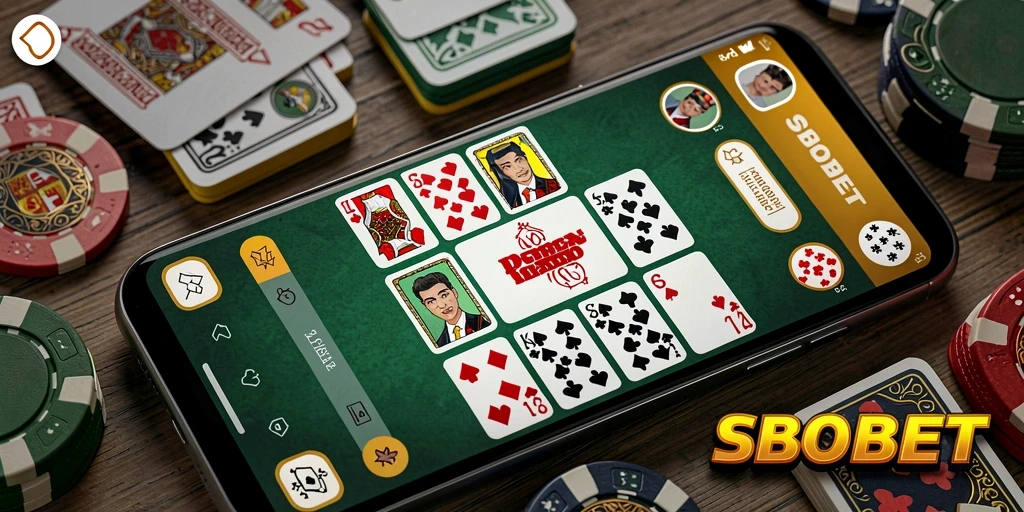 Tampilan gameplay SBOBET yang menarik dan interaktif di permainan Domino.