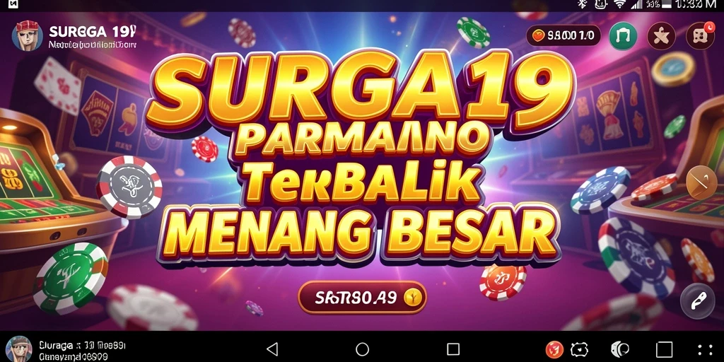 Tangkapan layar gameplay SURGA19 yang menunjukkan keseruan permainan Kasino.
